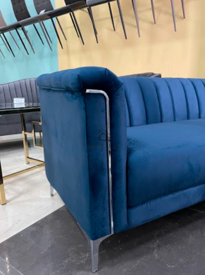 Софа ДЖОВАНИ Vetro Вельвет Индиго