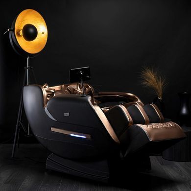 Масажне крісло MEBEL ELITE VX MAX екошкіра Коричневий