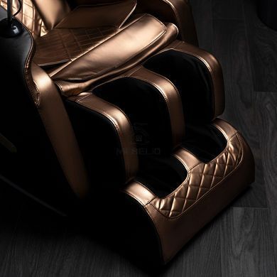 Масажне крісло MEBEL ELITE VX MAX екошкіра Коричневий