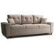 Диван 3-х місний оксамитовий MEBEL ELITE EMIL Velvet 230 см  Бежевий