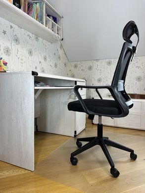 Крісло офісне/комп'ютерне OC-8330 Perfect Home Україна Чорний