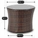 Комплект садовой мебели MEBEL ELITE FRIO Коричневый/Беж