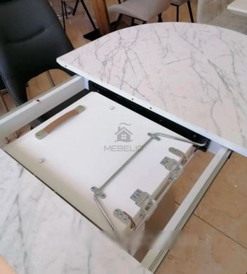 Стіл розкладний TML-800 VETRO 140x85 Білий