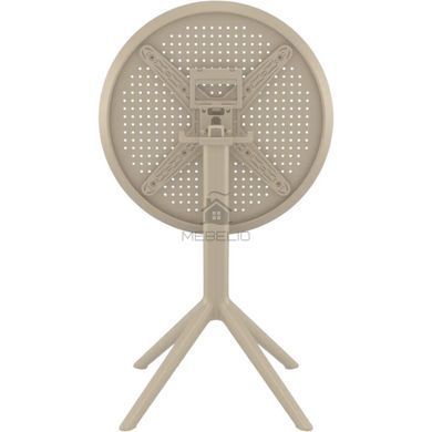 Cтол круглый Siesta Onto Sky Folding Table 60 Taupe фотография