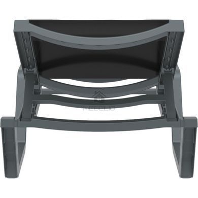 Шезлонг Siesta Onto  Rio Dark Grey Black