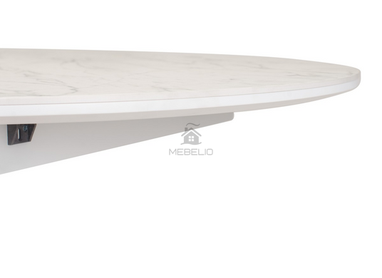 Стіл розкладний TML-800 VETRO 140x85 Білий