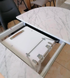 Стіл розкладний TML-800 VETRO 140x85 Білий