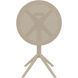 Cтол круглый Siesta Onto Sky Folding Table 60 Taupe