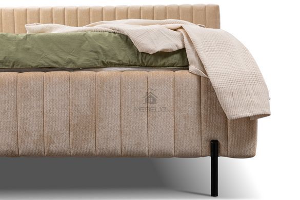Ліжко (з підйомним механізмом) Perfect Home Вельвет / Velvet 160x200 з м'яким ізголів'ям двоспальне фотографія