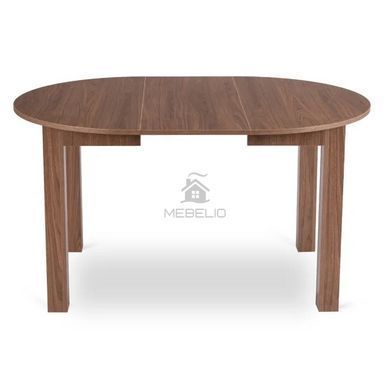 Стіл розкладний круглий MEBEL ELITE HARRY 102(142)х102 см Горіх Нікея