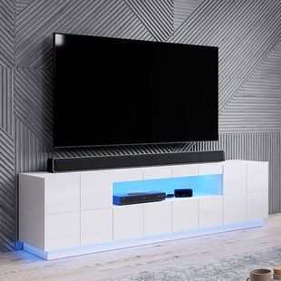 ТВ Тумба REJA RTV Cama 184 Белый глянец фотография