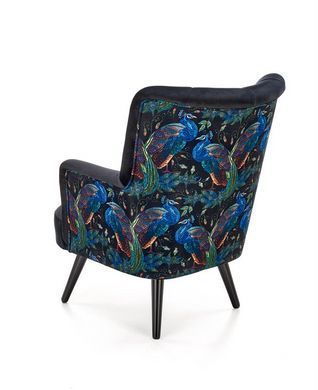 Кресло PAGONI Velvet Halmar Черный