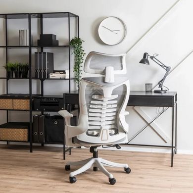 Стілець офісний обертовий MEBEL ELITE CARET 2 сірий