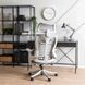 Стілець офісний обертовий MEBEL ELITE CARET 2 сірий