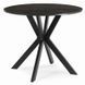 Стіл MEBEL ELITE LAUREN 90X90 чорний