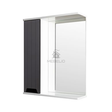 Дзеркало з шафкою Brut 60 Vivia L білий