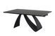Стіл Обідній DIUNA CERAMIC Signal CERAMIC SAHARA NOIR 160(240)X90 Чорна Сахара Нуар / Чорний мат