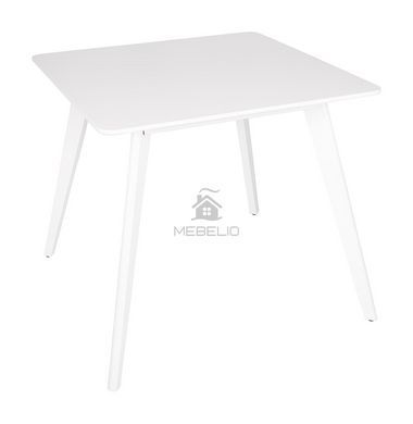 Стол CORIANDER Nicolas 80x80 Белый фотография