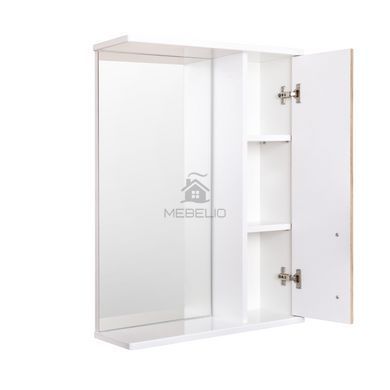 Зеркало с шкафчиком Велла 55 Vivia R правое wood