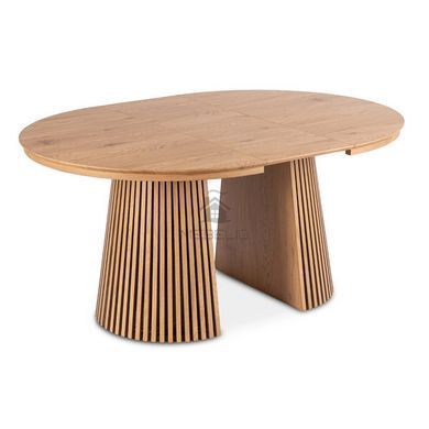 Стол раскладной круглый MEBEL ELITE ADRIEN 120(200)х120 см Дуб
