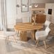 Стол раскладной круглый MEBEL ELITE ADRIEN 120(200)х120 см Дуб