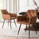 Стул MEBEL ELITE MODESTO Velvet Рыжий