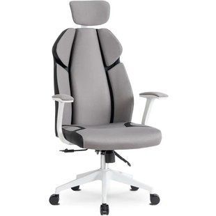 Стул офисный поворотный MEBEL ELITE DUNCAN Серый / Черный