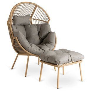 Кресло MEBEL ELITE PORTLAND Серый фотография