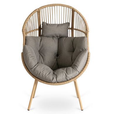 Крісло MEBEL ELITE PORTLAND Сірий  фотографія