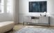 Тумба под телевизор Perfect Home Новая/Nova 1-дверная с 2 ящиками и черными ножками RTV154 Серый фотография