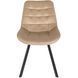 Стілець оксамитовий MEBEL ELITE RICK Velvet, Бежевий