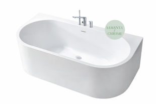 Ванна отдельностоящая WB-Samanta F chrome 170*80*58 INSANA