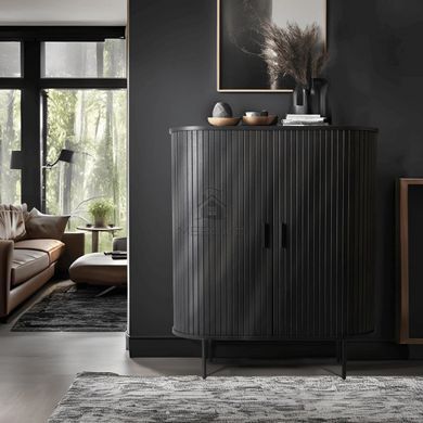 Комод MEBEL ELITE MELEK Чорний фотографія