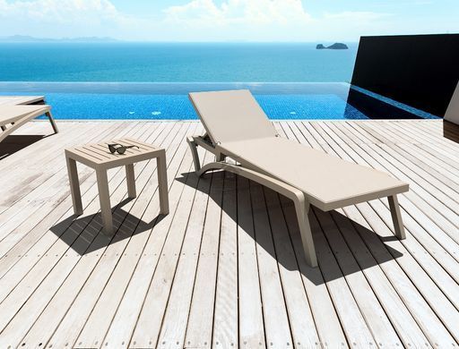 Стол для шезлонга Siesta Ocean Side Table Taupe Onto  фотография