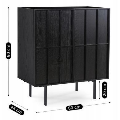 Комод MEBEL ELITE NAMBINO Черный