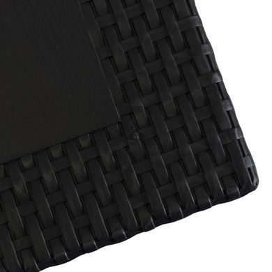Стол обеденный FARGO MEBEL ELITE 120х69 Черный фотография