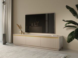 Тумба под ТВ Perfect Home Роял / Royal RTV180 3-дверная Бежевый фотография