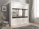 Шафа-купе Perfect Home Мая IV / Maja IV 200 2-дверна з дзеркалом Білий