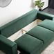 Диван 3-х місний оксамитовий MEBEL ELITE EMIL Velvet 230 см Зелений