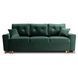 Диван 3-х місний оксамитовий MEBEL ELITE EMIL Velvet 230 см Зелений