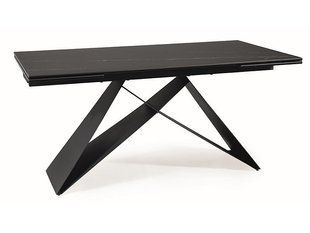 Стол Обеденный WESTIN CERAMIC Signal 160(240)X90 SAHARA NOIR / Черный фотография