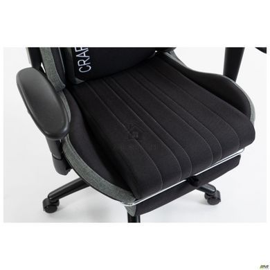 Компьютерное кресло VR Racer Textile Craft AMF Черный/серый фотография