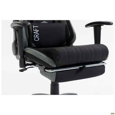 Компьютерное кресло VR Racer Textile Craft AMF Черный/серый фотография