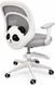 Крісло обертове дитяче з підставкою для ніг PERFECT KIDS PANDA GRAY Perfect Home Україна Сірий