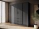 Шкаф для одежды Perfect Home Келли / Kelly 4D 4-дверный Графит фотография