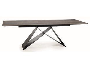 Стол Обеденный WESTIN CERAMIC Signal 160(240)X90 Эффект Дерева / Черный фотография