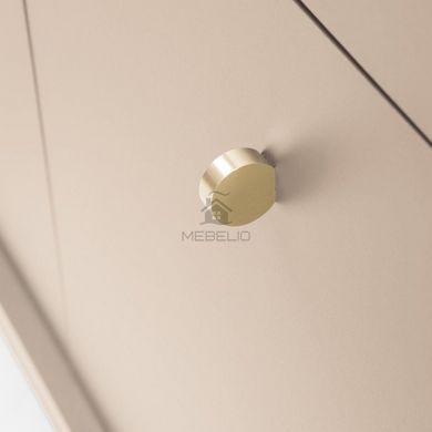 Стол туалетный Perfect Home Моно/Mono с 2 ящиками и черными ножками MT104 Кашемир фотография