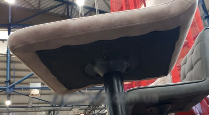 Барний стілець B-107 Vetro Попільний антік