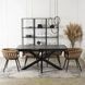Стол раскладной MEBEL ELITE BRUNO 160(240)х90 см Черный
