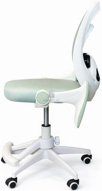 Крісло обертове дитяче з підставкою для ніг PERFECT KIDS PANDA GREEN Perfect Home Україна Зелений фотографія